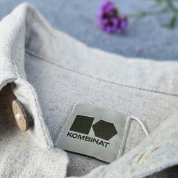 koszula bawełniano-konopna z krótkim rękawem naturalna