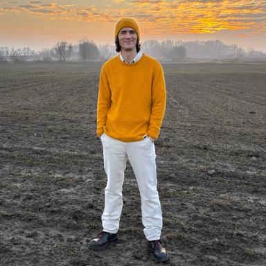 spodnie męskie bawełniano-konopne