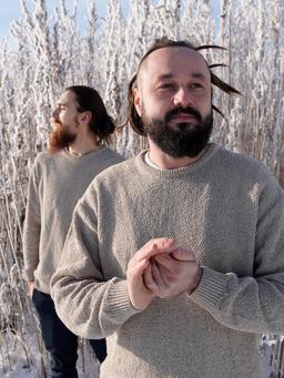 sweter konopny naturalny
