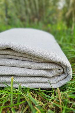 tkanina konopno-bawełniana splot panama