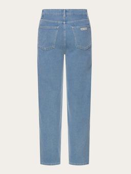 jeansy konopno-bawełniane jasnoniebieskie