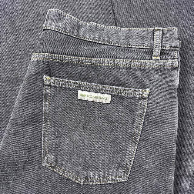 Zdjęcie produktu jeansy konopno-bawełniane czarne