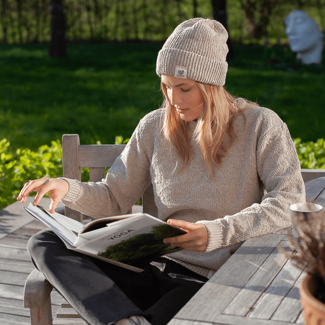 Zdjęcie produktu Sweter konopno-bawełniany naturalny