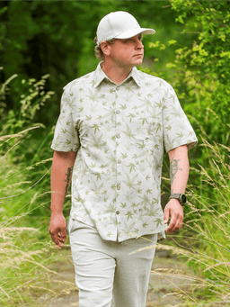 3.koszula-bawelniano-konopna-na-krotki-rekaw-z-nadrukiem-w-liscie