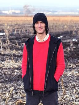 kamizelka bawełniano-konopna czarna