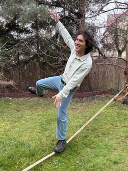 jeansy konopno-bawełniane jasnoniebieskie