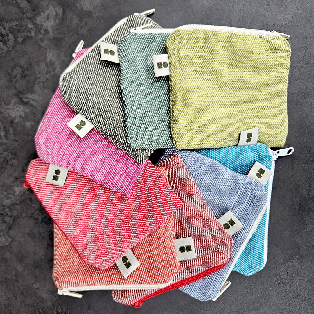 portfelik bawełniano-konopny