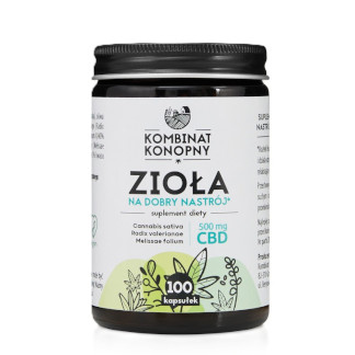 Zioła na dobry nastrój 500 mg CBD