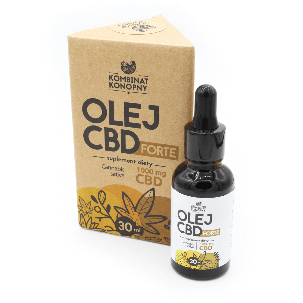 Olej CBD FORTE 1000 mg