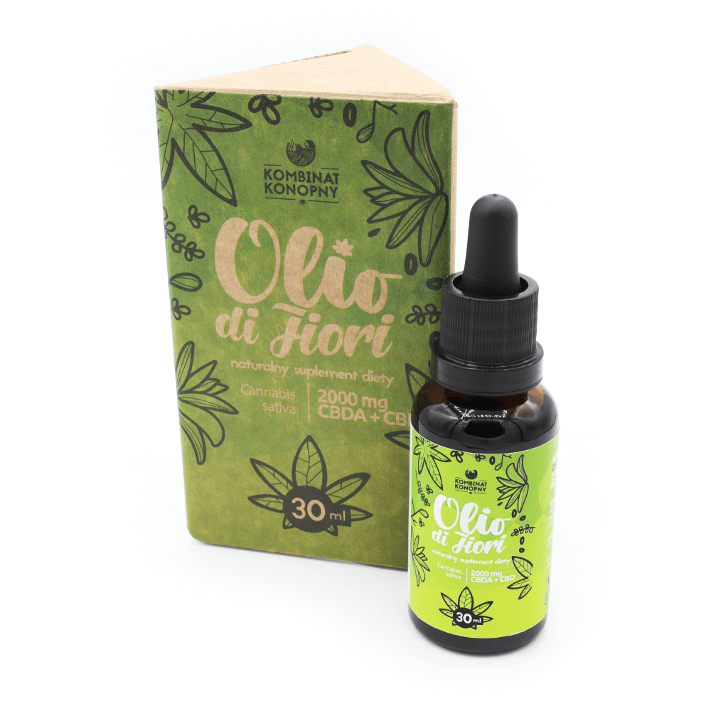 OLIO DI FIORI 2000 mg CBDA i CBD