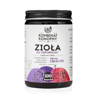 Zioła na odporność 500 mg CBDA i CBD