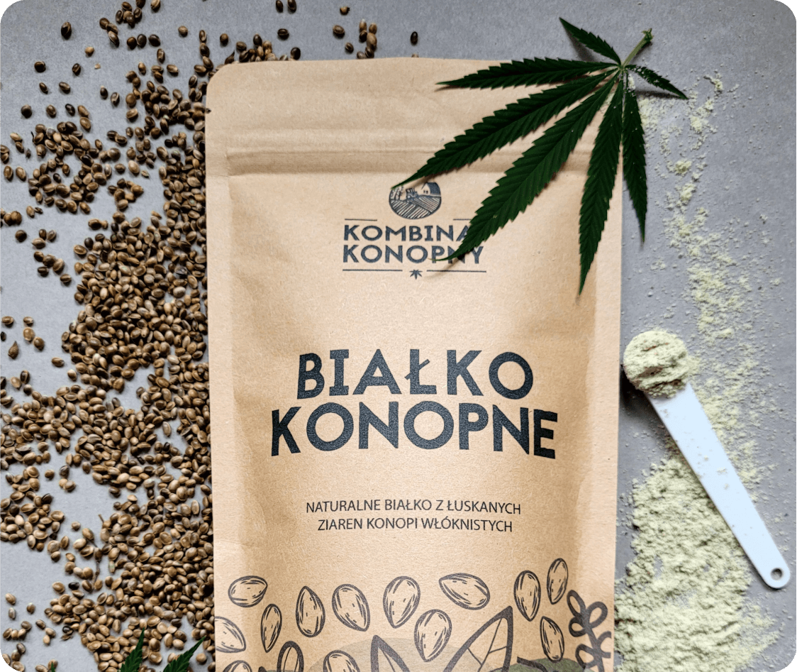 Produkcja żywności konopnej i białka konopnego