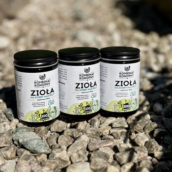 3xZioła na dobry nastrój 500 mg CBD - suplement diety 100 kapsułek