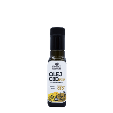 OLEJ CBD FORTE 3000 mg suplement diety w opakowaniu rodzinnym 90 ml