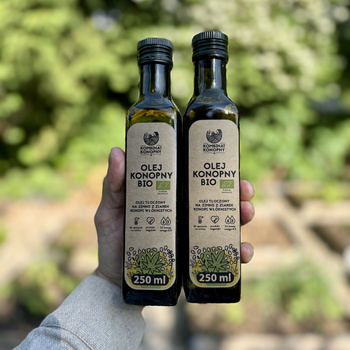 2xOlej konopny BIO 250 ml