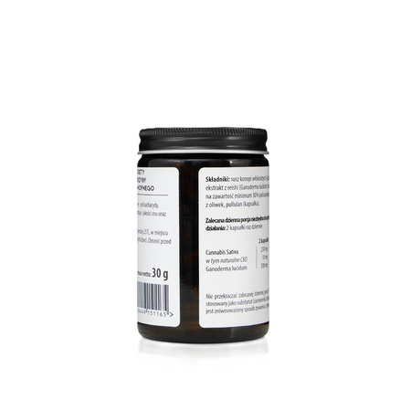 Konopie i grzyby 500 mg CBD - suplement diety 100 kapsułek