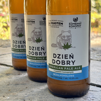 3x Konopne piwo bezalkoholowe APA "DZIEŃ DOBRY"