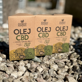 3xOLEJ CBD 500 mg suplement diety