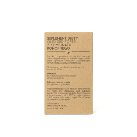 OLEJ CBD FORTE 1000 mg suplement diety