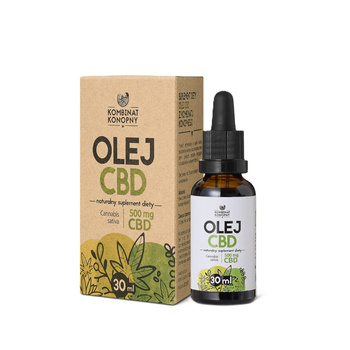 OLEJ CBD 500 mg suplement diety