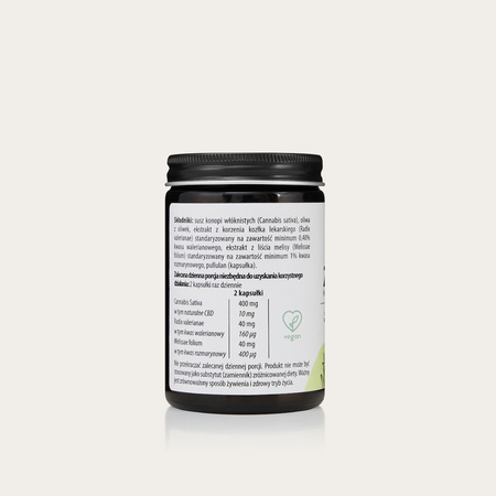 3xZioła na dobry nastrój 500 mg CBD - suplement diety 100 kapsułek