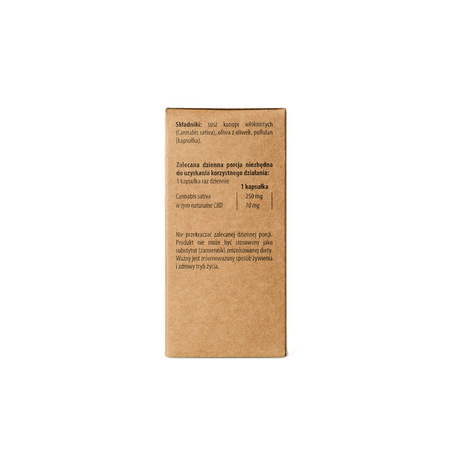 Konopie 1000 mg CBD - suplement diety 100 kapsułek