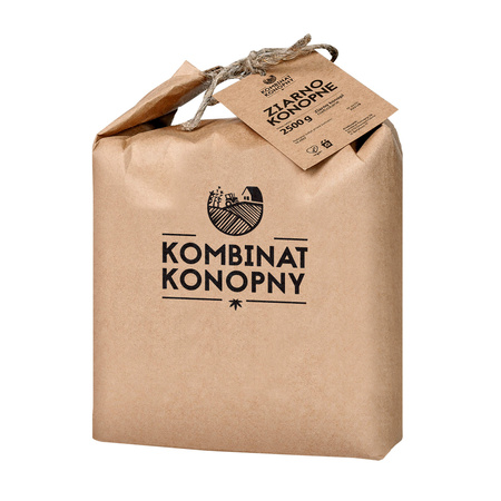 Ziarno konopne niełuskane 2,5 kg